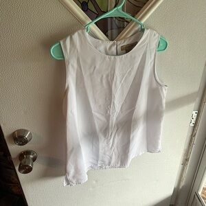 Notations Classic White Tank Top